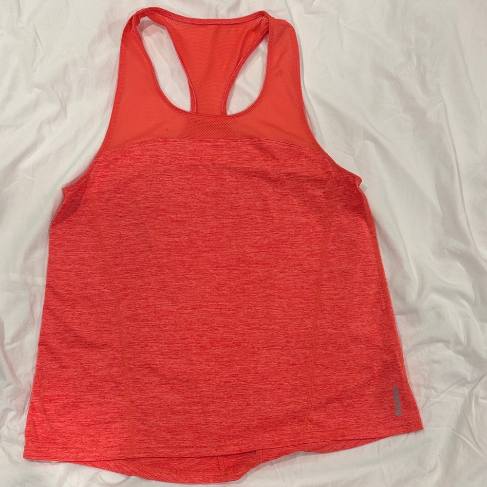 Orange Racerback Tank Top